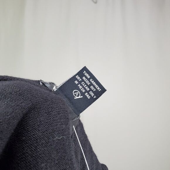 Karen Kane Silk Cashmere Cardigan Large Beaded Romantic Witchy Quiet Luxury - Picture 11 of 13